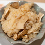 うを徳 - 2018.11 トルコ産松茸ご飯