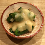 居酒屋勢人 - 分葱のぬた和え