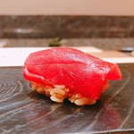 鮨 とかみ - 2018.10.  赤身漬け