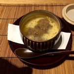 ひろ寿 - 秋トリュフとフォアグラの茶碗蒸し