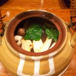 旬鮮酒場 天狗 - 松茸の土瓶蒸しの中身