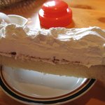 半トースト、生クリーム、小倉餡・小サイズ＠2011/08/13