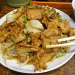 栄華 - 肉野菜炒めライス（大盛）900円