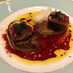 北島亭 - フォアグラのポアレ