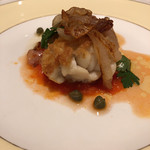 北島亭 - 真鱈の白子のムニェル