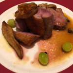 北島亭 - 鴨胸肉のロースト　