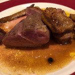 北島亭 - 鴨胸肉のロースト　