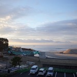 としまや 月浜の湯 - 部屋から見えた景色（残念ながらこの場所からは朝陽は見えなかった）
