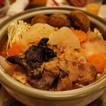 としまや 月浜の湯 - 郷土料理 常磐沖あんこう鍋