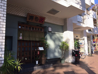 Sushikyuu - 落ち着いた店構えです。