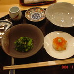 天ぷら 天青 - 先付２種