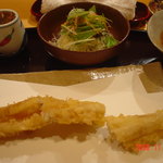 天ぷら 天青 - 穴子