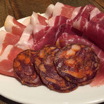 ドノスティア - ハモンセラーノとチョリソー