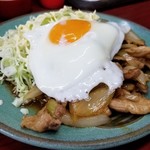 玉蘭 - 豚スタミナ焼き　700円。