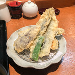 銀座 岩戸 - いわし天ぷら（税込920円）