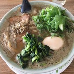 家系家 - 煮干しラーメン銀 輪ねぎトッピング