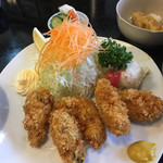 新橋 - カキフライ アップ