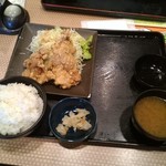Yume an - お手軽ランチ(大判唐揚げランチ)