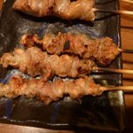 とり焼 番鳥 - 皮　１串９０円