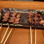 とり焼 番鳥 - こころ　スリ　１串９０円