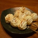 とり焼 番鳥 - 半熟うずら卵　１串１５０円