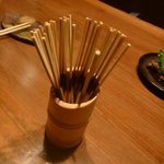 とり焼 番鳥 - ３人でこれだけ頂きました・・