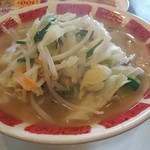 Bamiyan - 国産野菜たっぷりタンメン　649円(税別)