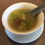 中国菜家 桃花片 - スープ