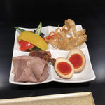 鯛白湯らーめん ○de▽ - 贅沢盛り♪