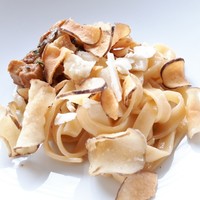 SALONE TOKYO - タリアテッレ　兎煮込み　菊芋