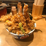 日本橋 天丼 金子半之助 - 松（穴子）（税込1,350円）