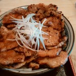 豚丼（並）850円+茶漬セット200円
