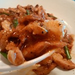 炭火焼豚丼 松風 - スタミナあんかけ丼750円