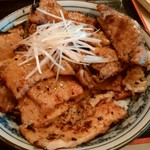 炭火焼豚丼 松風 - 豚丼（並）850円+茶漬セット200円