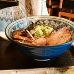 炭火焼豚丼 松風 - 豚丼（並）850円+茶漬セット200円