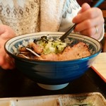 炭火焼豚丼 松風 - 豚丼（並）850円+茶漬セット200円