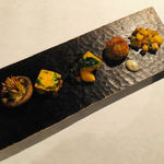 スパイスカフェ - 季節の野菜盛合せ