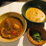 牡蠣と野菜のカレー