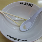 麺屋 ようすけ - ご馳走様でしたぁ～～。