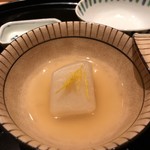 にい留 - 聖護院かぶらを鯛のお出汁で