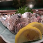 冨久栄鮨 - 鰯刺し