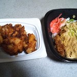 本家かまどや - カツ丼&鶏の唐揚げ