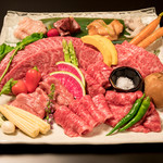 焼肉 喰心 - 【黒毛和牛”雌牛”盛合せ】