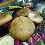 野原川観光センター - しっとりとして新鮮な椎茸