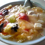 十八番 - 人気の酸辣湯麺￥900