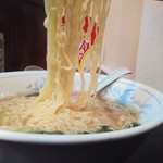 ラーメン 天天館 - うす味支那そば550円麺アップ