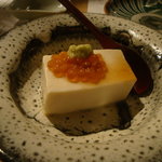 味酒 かむなび - 2011-09-24ビワマスたまご添え豆腐