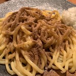 つけ麺屋 やすべえ - 節粉ふりかけ〜(＾.ｰ^)／麺あっぷ〜♡