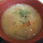 開拓の村食堂 - 豚汁も美味かった(2018.10.12)
