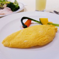 志摩観光ホテル - 朝食は洋食ビュッフェにしました。オムレツチョイス。